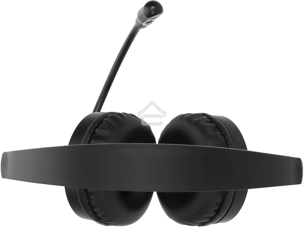 Гарнитура проводная с микрофоном Оклик HS-M500 черный 1.8м накладные оголовье (1900379)