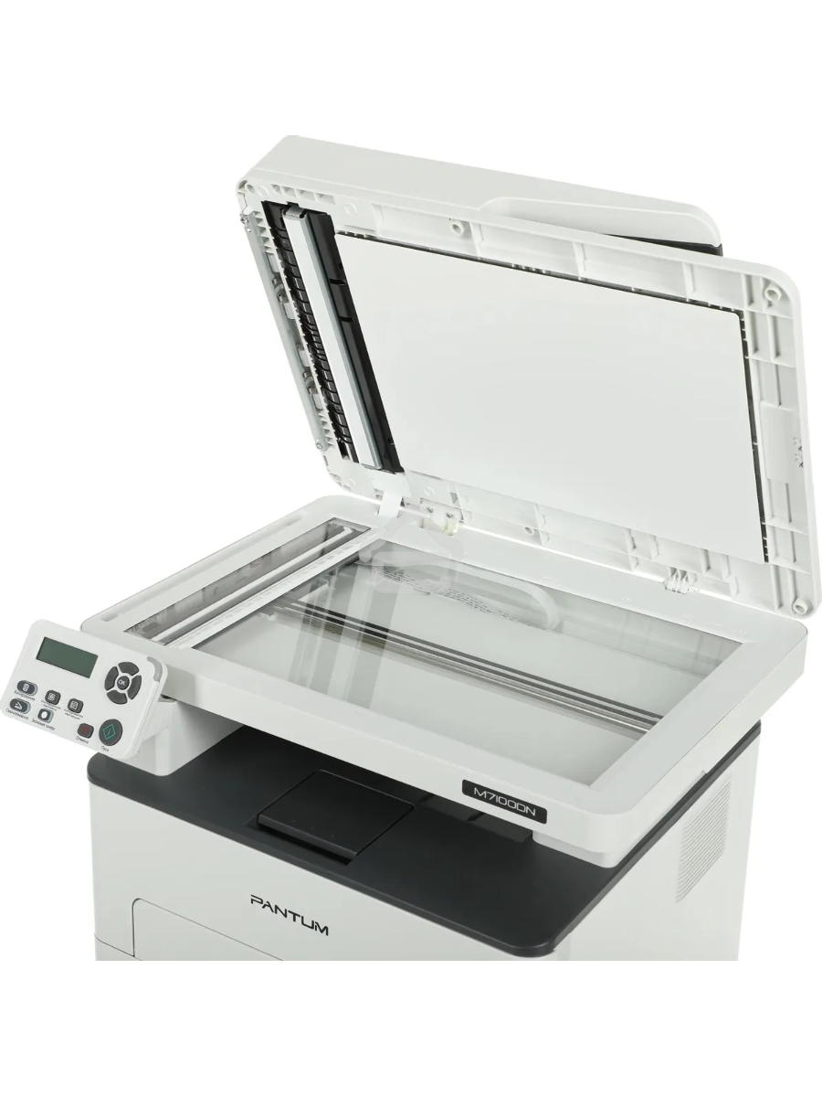 МФУ лазерный Pantum M7100DN, A4, ч/б, печ. до 33 стр/мин., скан. до 24 стр/мин., 1200x1200dpi, USB, RJ-45