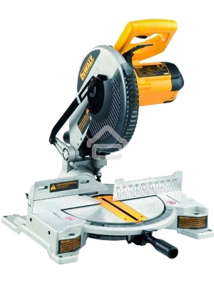 Торцовочная пила DeWalt DW714 1650Вт,4600 об/мин,254x30 мм,рез 89 мм