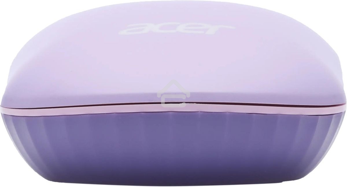 Мышь беспроводная Acer OMR205 фиолетовый, 1200 dpi, радиоканал, USB, кнопки - 3