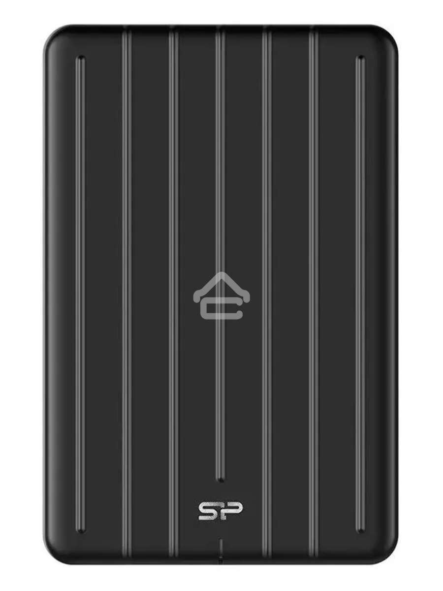 Внешний накопитель SSD Silicon Power 512Gb Bolt B75 Pro <SP512GBPSD75PSCK> (USB 3.1 Gen2 Type C, 520/450Mbs, противоударный MIL-STD 810G, 124х82х12mm, 85g) Black