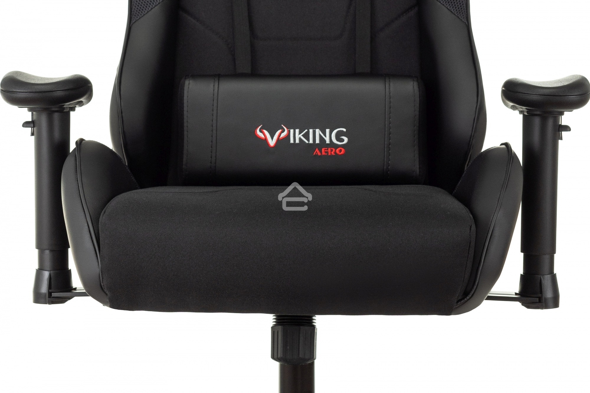 Кресло игровое Бюрократ VIKING 4 AERO BLACK EDITION черный искусст.кожа/ткань