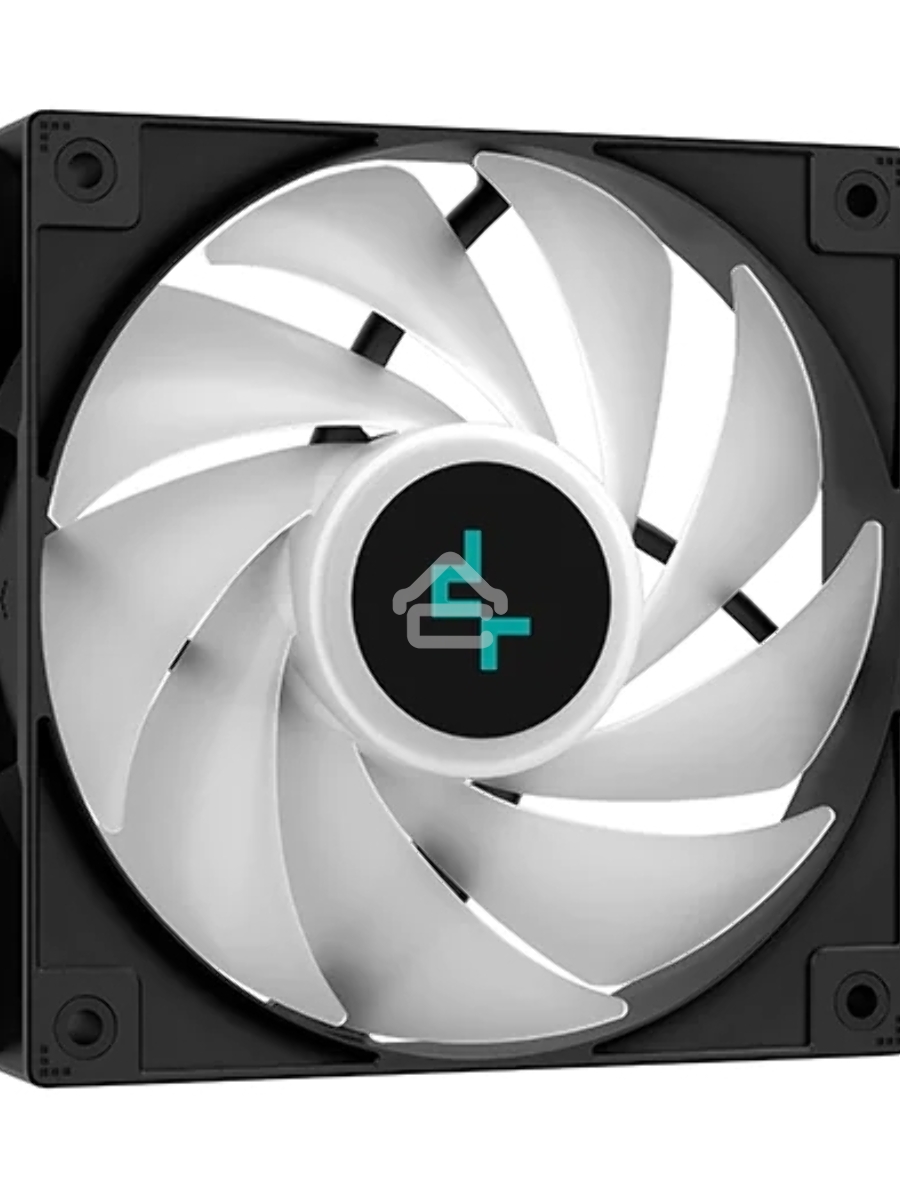Кулер для процессора DEEPCOOL AG500 BK ARGB черный, 120 мм, алюминий/медь, 1850 об/мин, 29.4 дБ, 4 pin, 240 Вт, 155 мм
