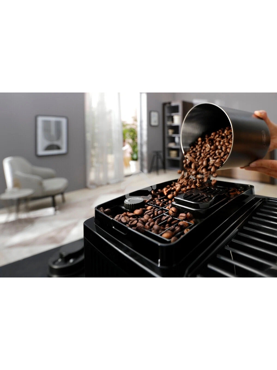 Кофемашина DeLonghi ECAM220.30.SB серебристо-черный, исп. кофе - зерновой/молотый, 1.8 л, 1450 Вт, 15 бар
