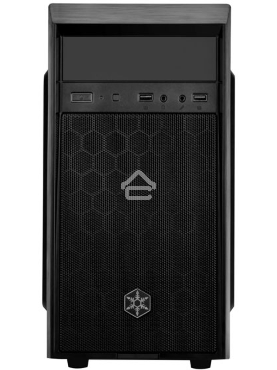Корпус SilverStone SST-PS16B чёрный (ATX, 2xUSB 3.0, HD Audio)