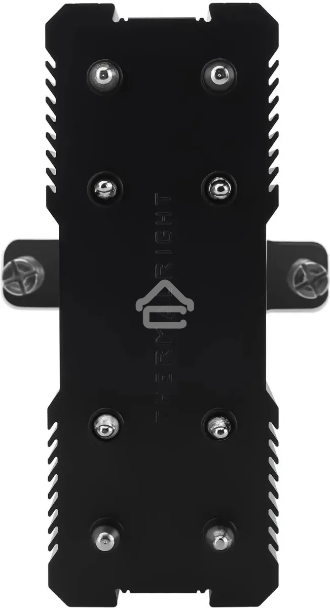 Устройство охлаждения(кулер) Thermalright Assassin X 120 v2 Soc-AM5/AM4/1151/1200/1700 черный 4-pin 25.6dB Al+Cu 700gr Ret (AX120-V2)