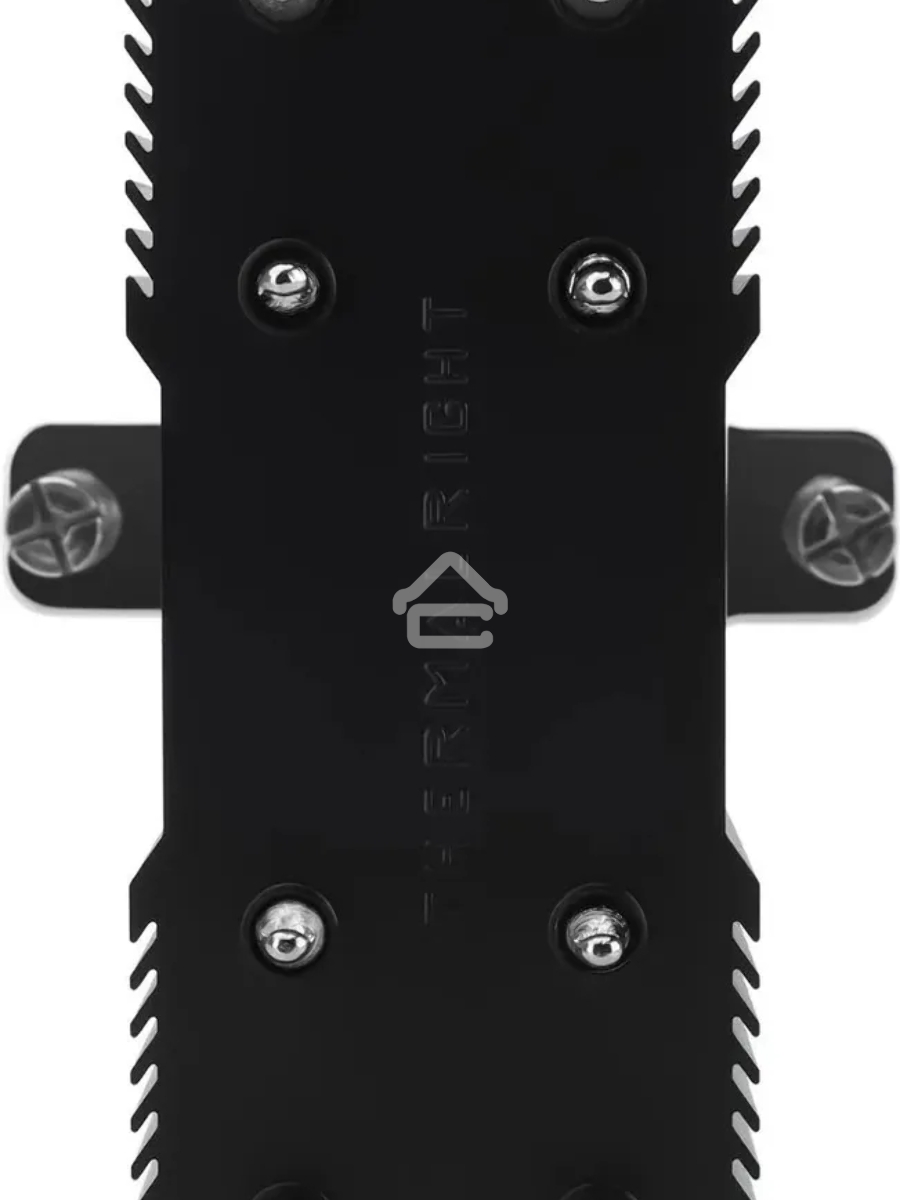 Устройство охлаждения(кулер) Thermalright Assassin X 120 v2 Soc-AM5/AM4/1151/1200/1700 черный 4-pin 25.6dB Al+Cu 700gr Ret (AX120-V2)