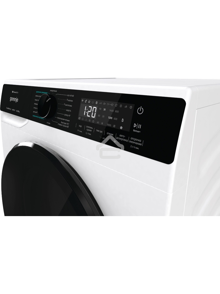 Стирально-сушильная машина Gorenje WD2PA1X64ADAAW/C белый загр. фронтальная макс.: 10,5 кг 1400об/мин класс: А++