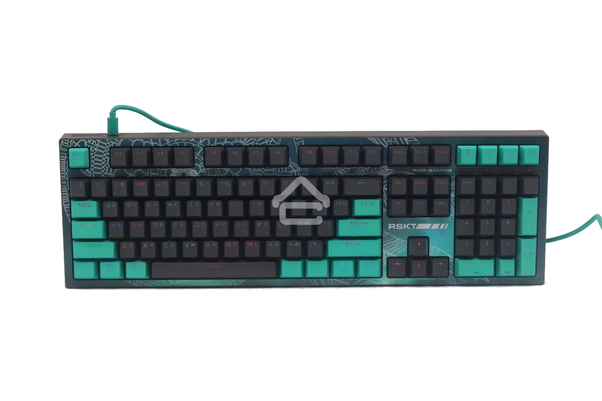 Клавиатура проводная Raskat KM002 UV GRAY