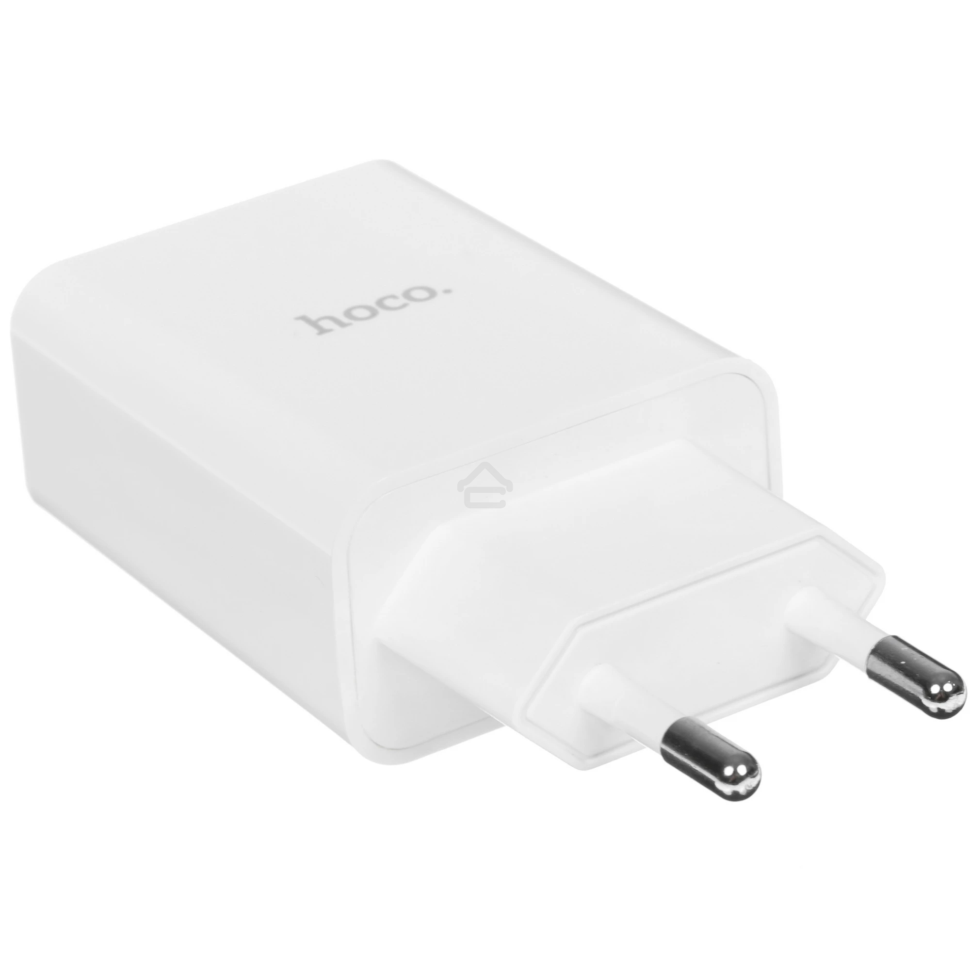 Блок питания (сетевой адаптер) HOCO C100A 1xUSB (18 Вт), 1xType (20 Вт), белый