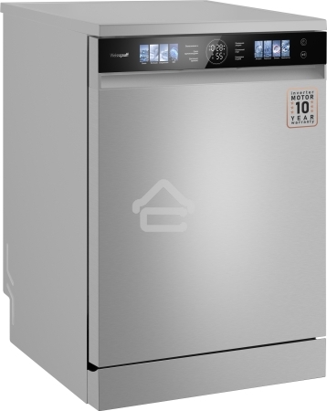 Посудомоечная машина Weissgauff DW 998 Touch Inverter Dual Fan Dry, нержавеющая сталь, 60 см, 15 компл., 47 дБ, класс A+++