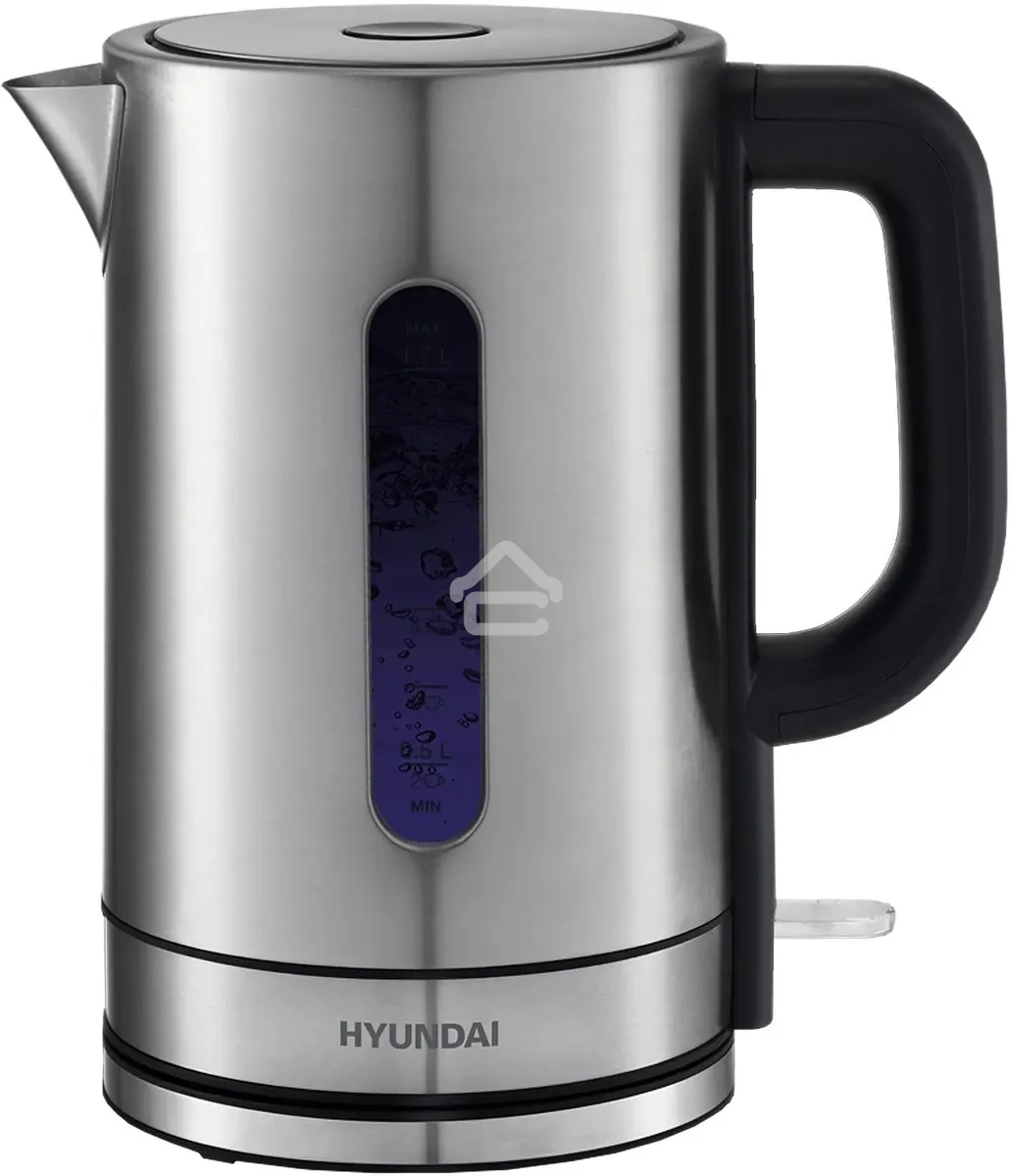 Чайник электрический Hyundai HYK-S2506 1.7л. 2200Вт серебристый (корпус: металл)