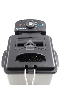 Фритюрница Sakura SA-7676 800Вт, съемная чаша 1,5 л