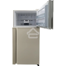 Холодильник Hitachi R-V660PUC7-1 BEG бежевый двухкамерный 405/145л морозилка сверху, No Frost