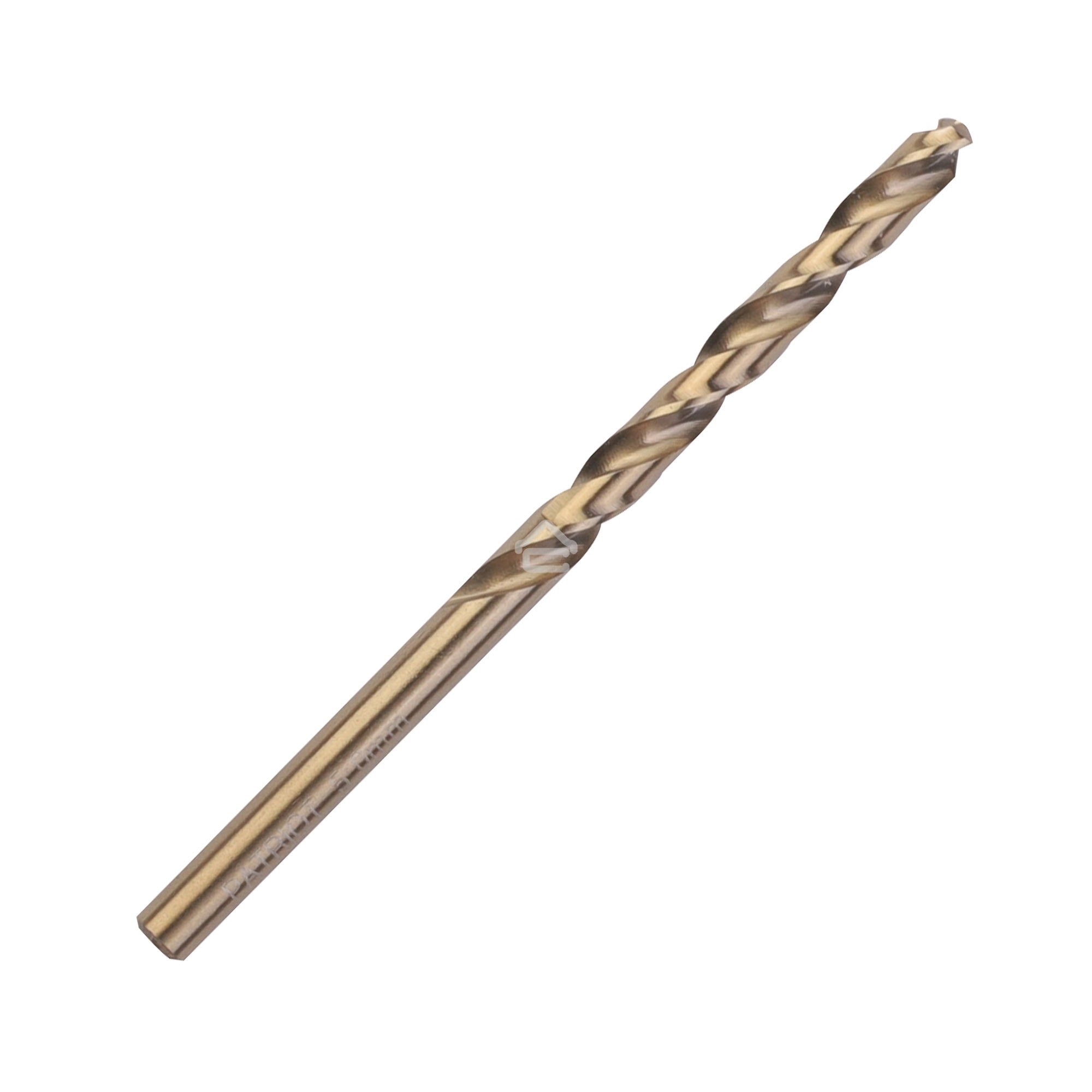 Сверло PATRIOT EXPERT по металлу, Р6М5К5, 5,0 мм, упаковка 10 шт