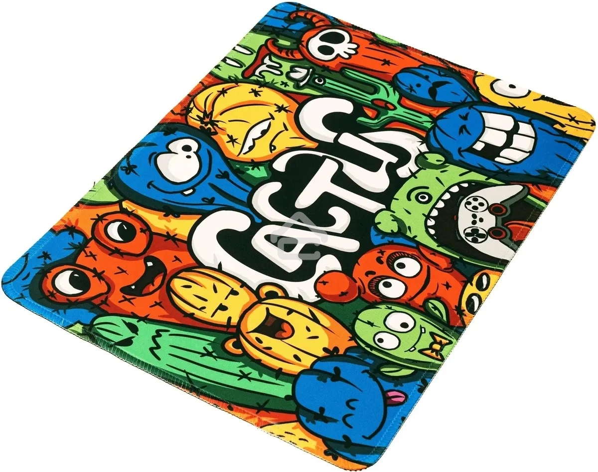 Коврик для мыши Cactus Colorful Cacti 400x300x3мм (CS-MP-PRO07XL)