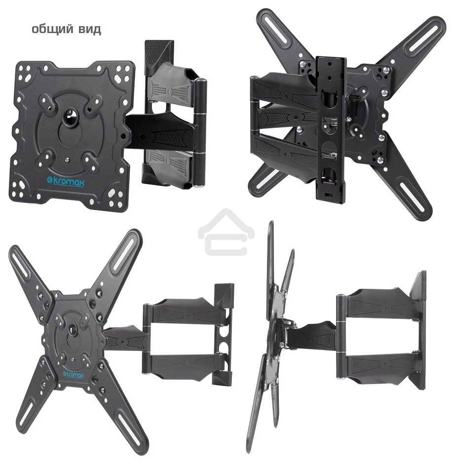 Кронштейн для телевизора Kromax ATLANTIS-40 серый 22