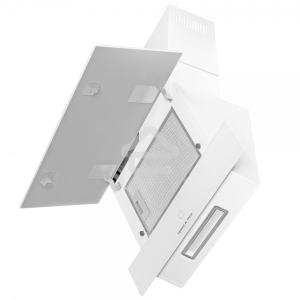 Вытяжка каминная Zigmund & Shtain K 151.6 W белый, 60 см, 650 куб. м/ч, 55 дБ