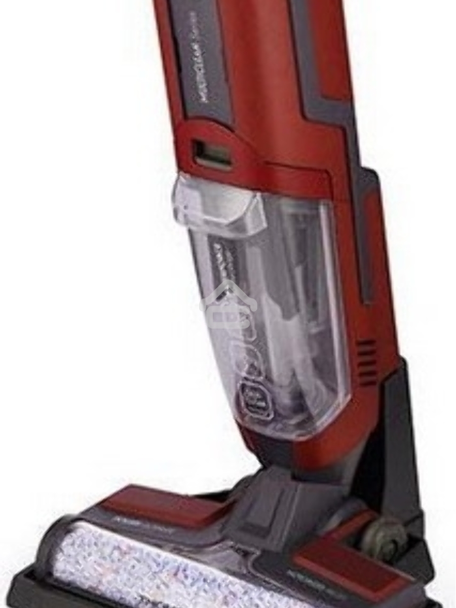 Пылесос вертикальный Thomson VH20BW01 красный, питание от аккумулятора, 150 Вт, уборка влажная/сухая, пылесборник 0.68 л, работа от АКБ max 40 мин.