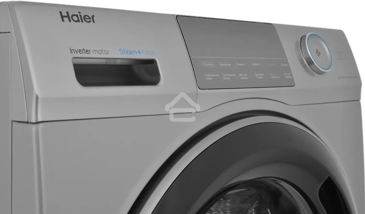 Стиральная машина Haier HW80-BP14969BS серебристый загрузка фронтальная 8 кг, 1400 об/мин., класс: А+++