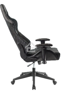 Кресло игровое A4Tech Bloody GC-500, черный, эко.кожа, крестовина пластик