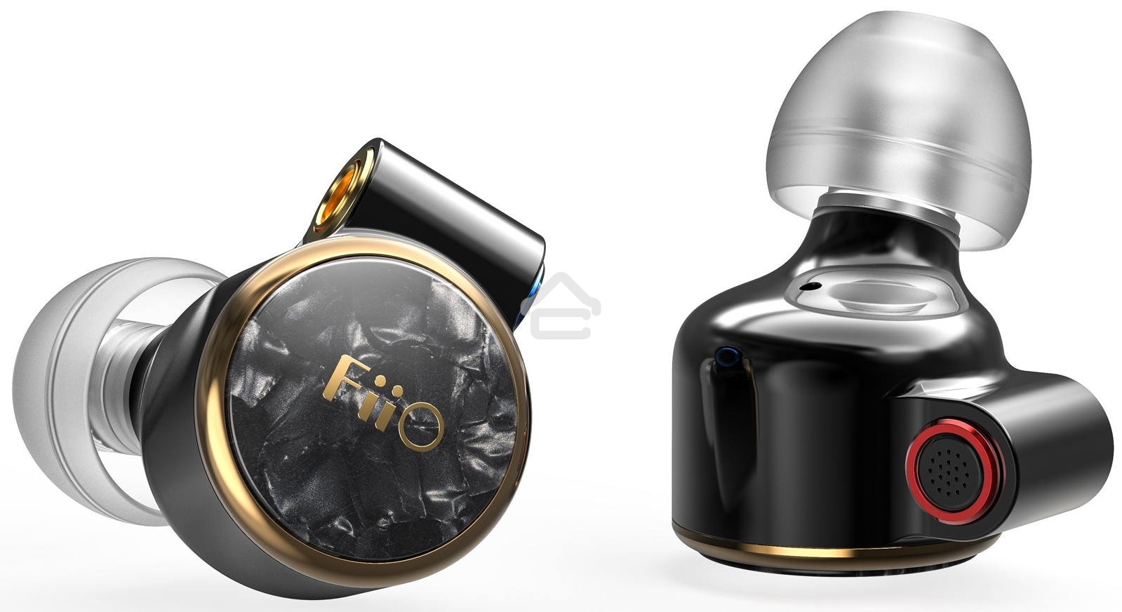 Наушники вкладыши Fiio FD3 1.2м черный/медный проводные в ушной раковине