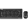 Клавиатура + мышь A4Tech Fstyler FG1110 клав:черный/серый мышь:черный/серый USB беспроводная Multimedia (FG1110 GREY)