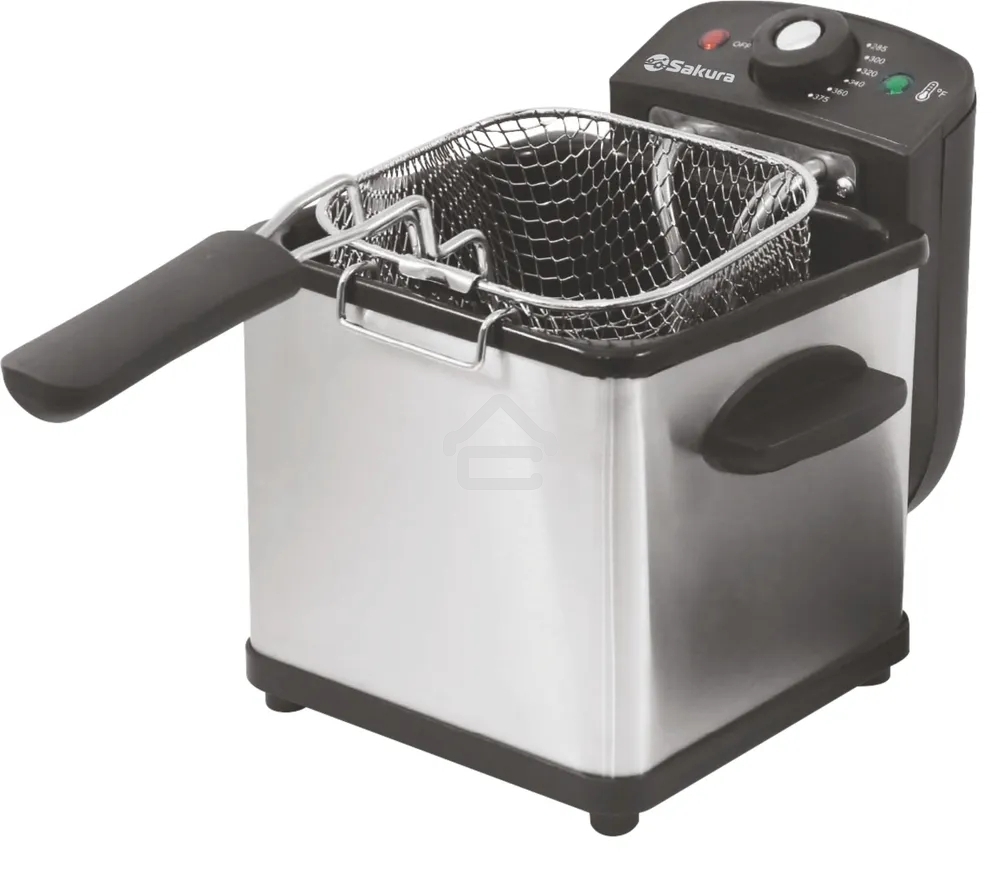 Фритюрница Sakura SA-7676 800Вт, съемная чаша 1,5 л