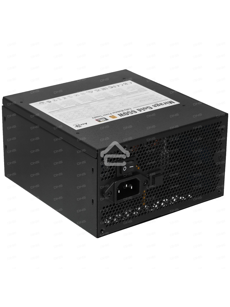 Блок питания Aerocool / Formula MIRAGE GOLD 650W, 650Вт, 80 PLUS Gold, 120мм, модульный, черный
