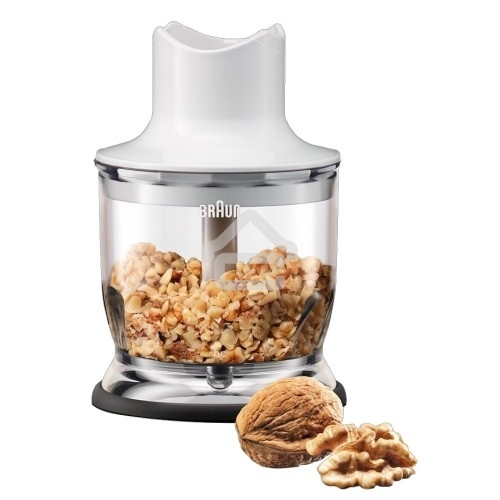 Блендер погружной Braun MQ 3035 WH Sauce 700Вт белый/синий