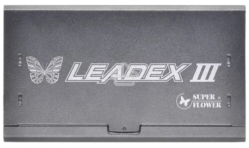 Блок питания Super Flower Power Supply Leadex III Gold, 1000 Ватт, 1000W, ATX 3.1, 140мм, 8xSATA, 4xPCI-E(6+2), 1x12VHPWR(12+4), APFC, 80+ Gold, Full Modular