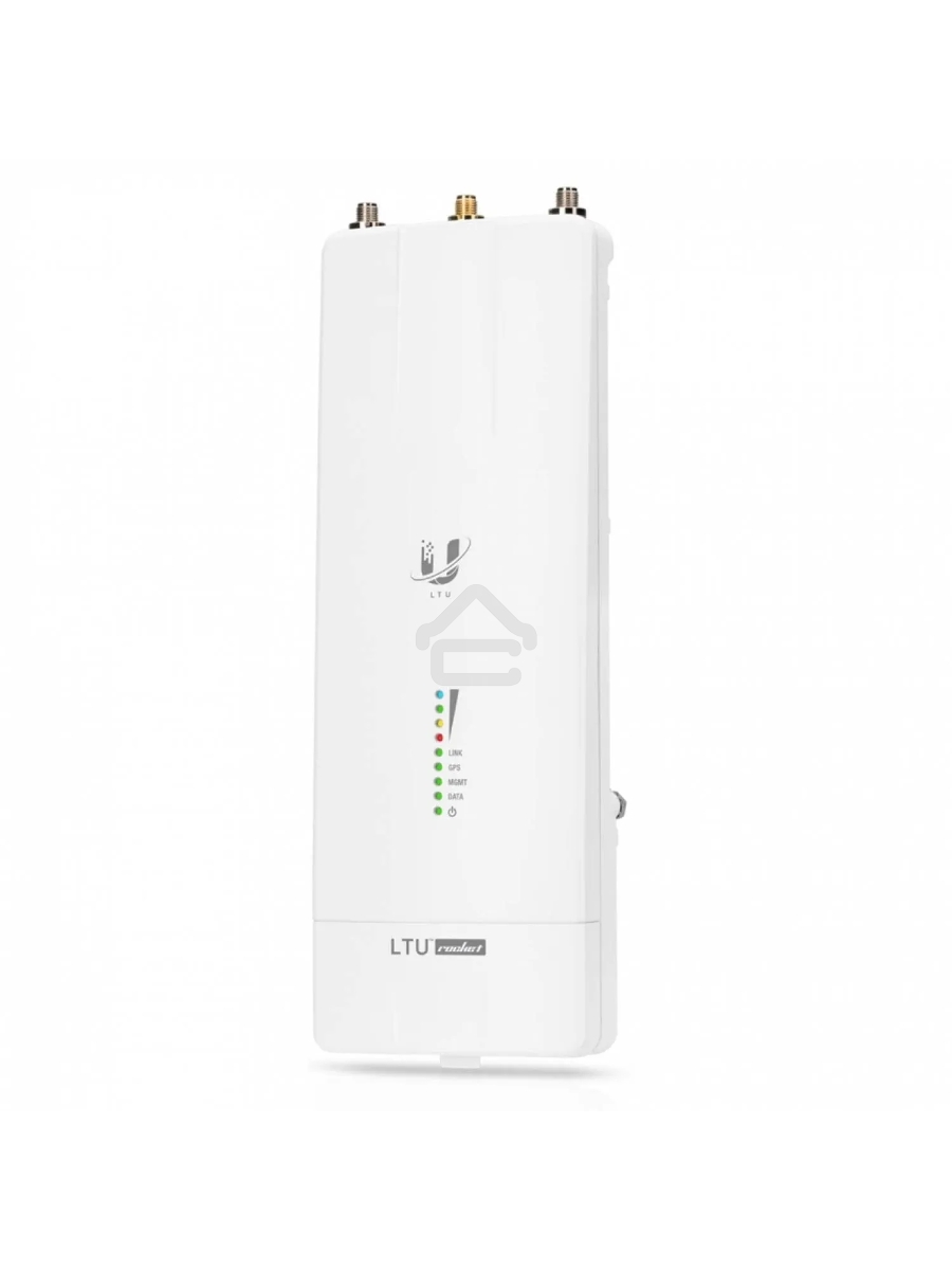 Базовая станция для радиосети Ubiquiti LTU-Rocket-EU, 5 ГГц, PtMP, MIMO 2х2, 29 дБм, 2x RP-SMA, GPS Sync