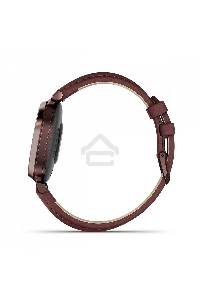 Смарт-часы Garmin Lily 2 Classic темно-бронзовый, ежевичный кожаный ремешок 35,4мм