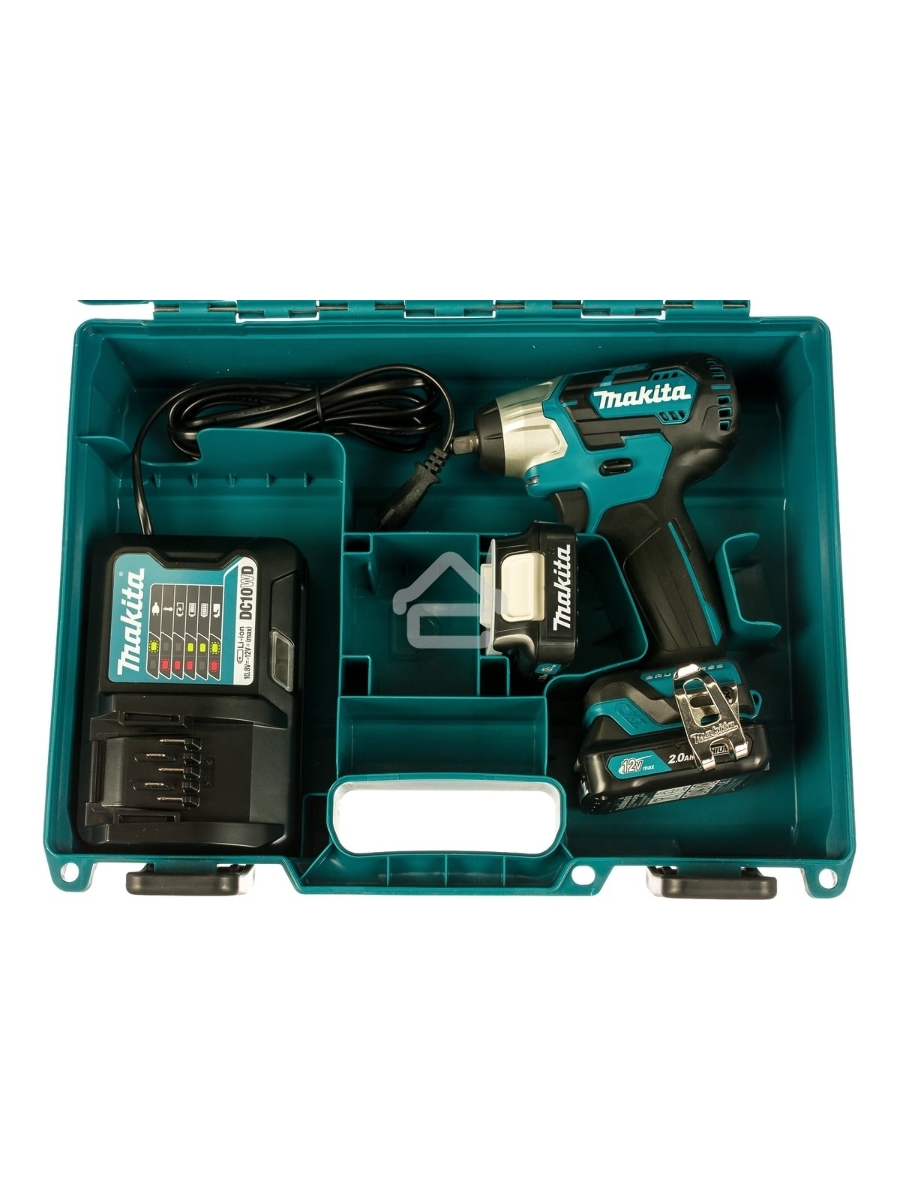 Гайковерт Makita TW160DWAE аккум. патрон:квад.3/8