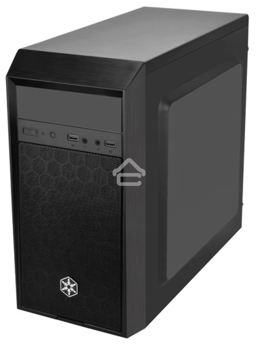 Корпус SilverStone SST-PS16B чёрный (ATX, 2xUSB 3.0, HD Audio)