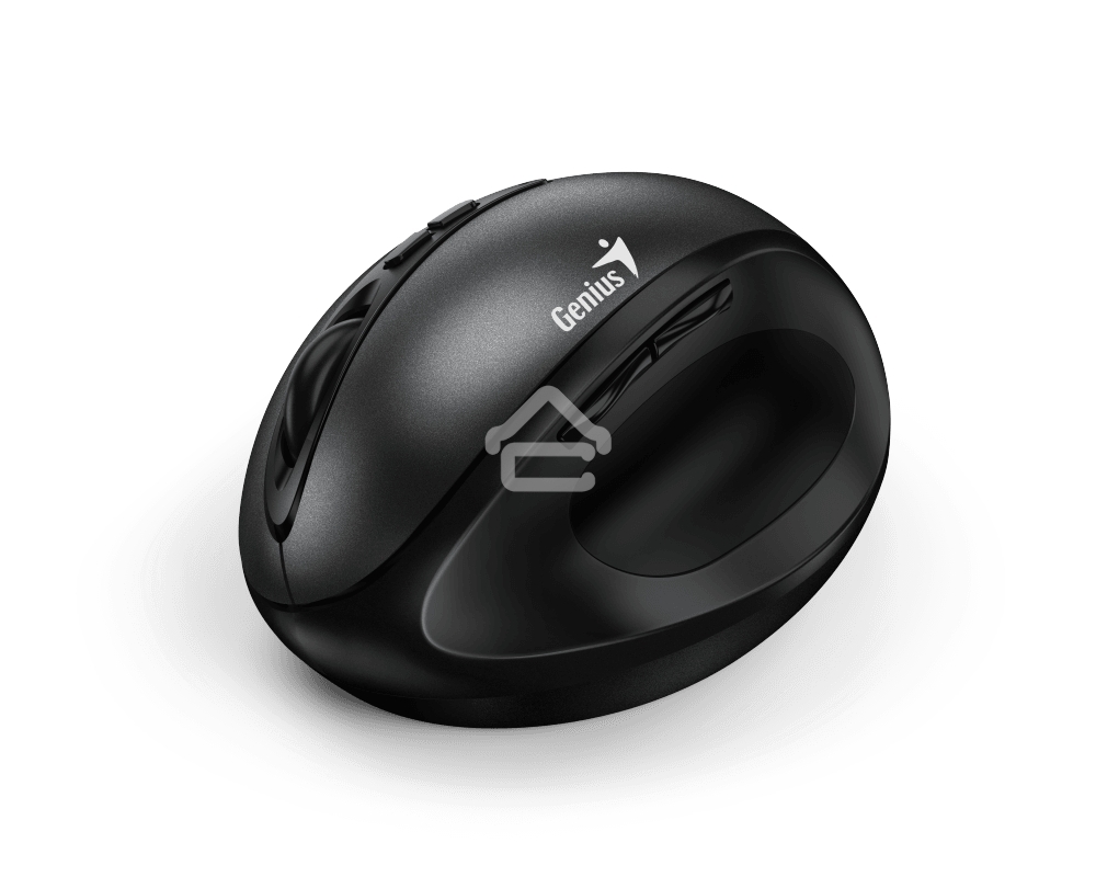 Мышь беспроводная Genius Ergo 8300S черный, 1600 dpi, радиоканал, USB, кнопки - 7