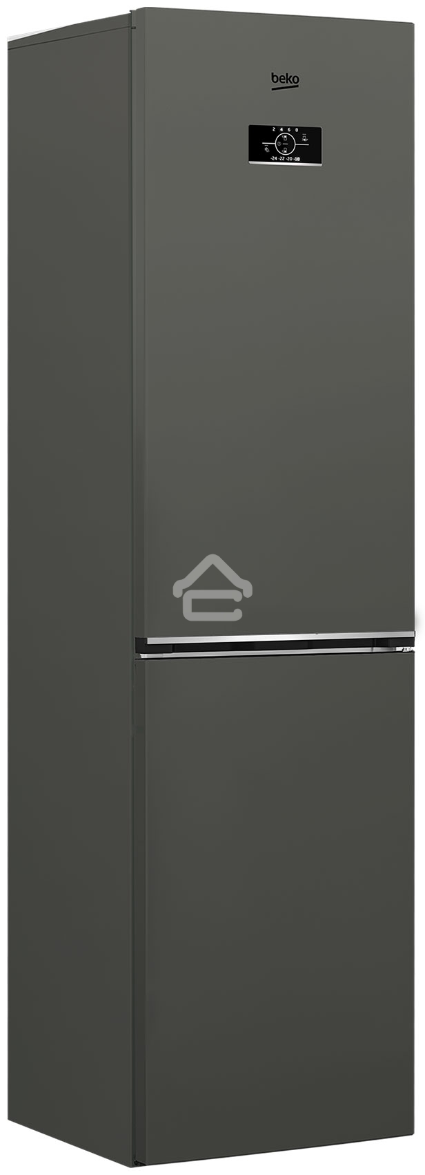 Холодильник Beko B3R0CNK332HG темно-серый двухкамерный 200/100л морозилка снизу, No Frost