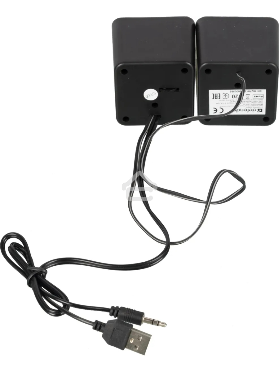 Акустическая 2.0 система Defender #1 SPK 22 черный, 5 Вт, питание от USB
