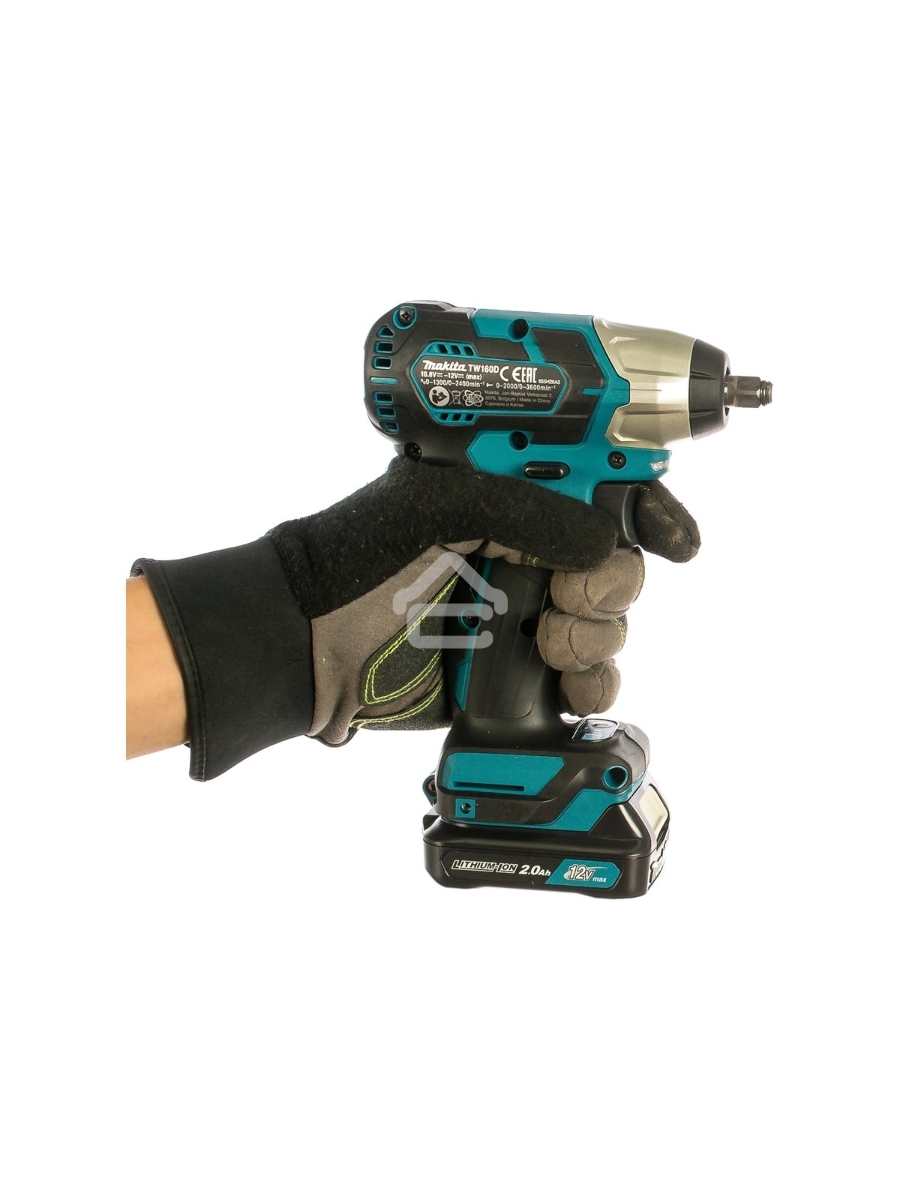 Гайковерт Makita TW160DWAE аккум. патрон:квад.3/8