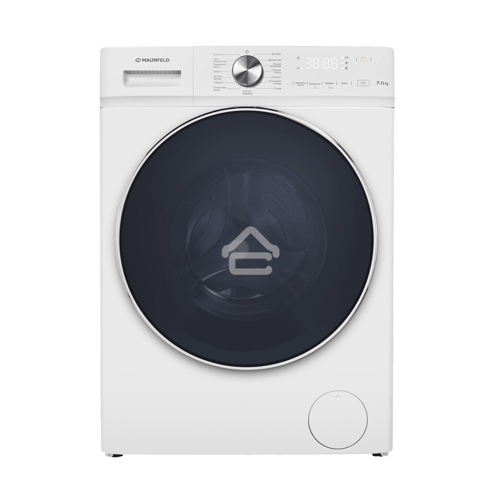 Стиральная машина Maunfeld MFWM127IWH053 белая, загрузка фронтальная 7кг, 1200 об/мин., класс: A+++