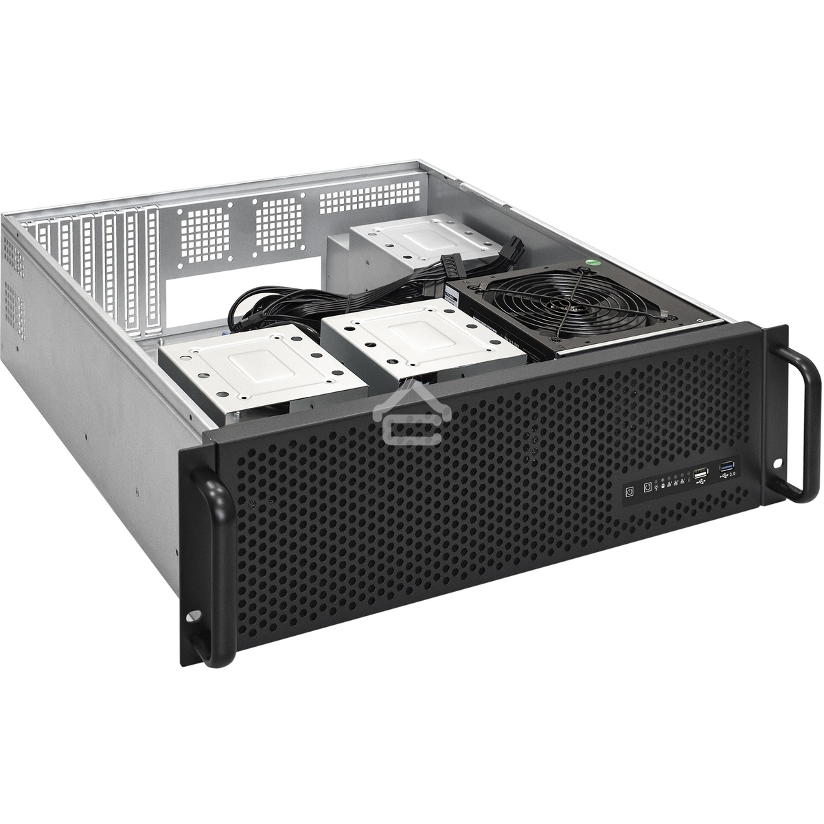 Серверный корпус ExeGate EX293908RUS Pro 3U450-09 <RM 19