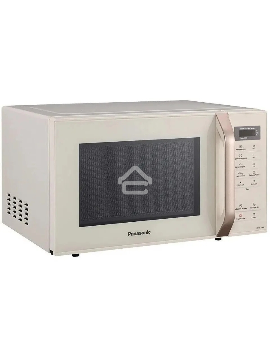 Микроволновая печь Panasonic NN-ST35MKZPE бежевый, 25 л, 800 Вт, переключатели - сенсор