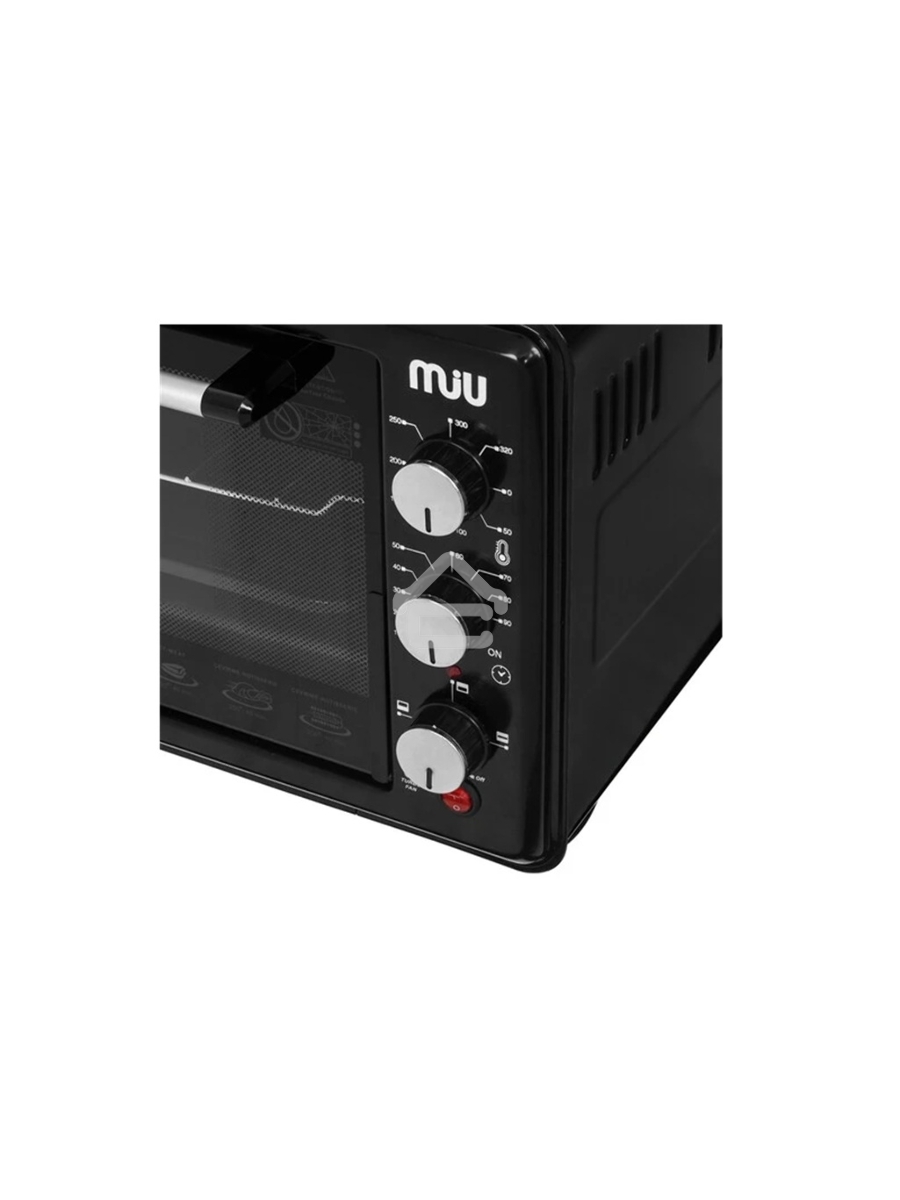 Мини печь MIU MO-40002KB (черная)
