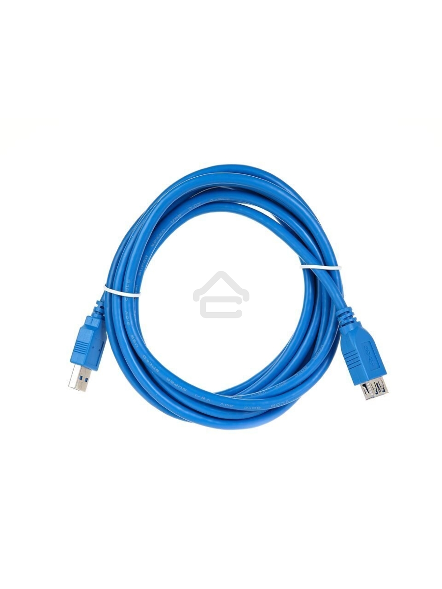 Кабель VCOM VUS7065-3M Кабель удлинительный USB3.0 Am-Af 3m