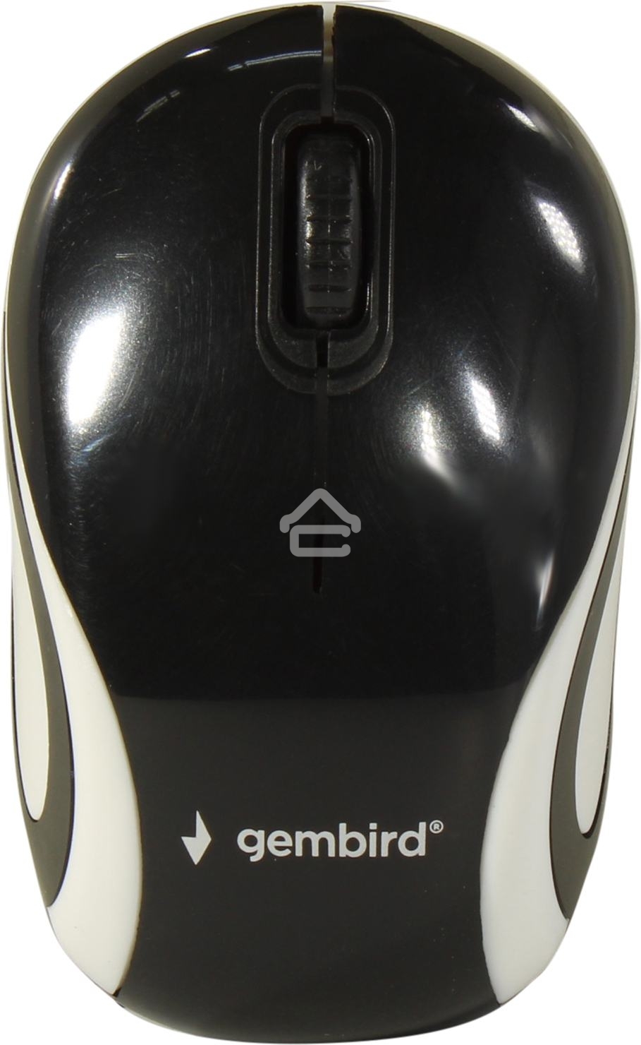 Мышь беспроводная Gembird MUSW-610 черный, 1200 dpi, радиоканал, USB, кнопки - 3