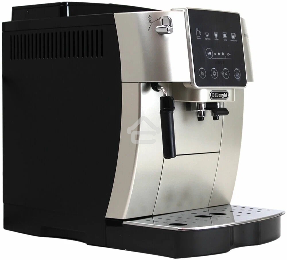 Кофемашина DeLonghi ECAM220.30.SB серебристо-черный, исп. кофе - зерновой/молотый, 1.8 л, 1450 Вт, 15 бар
