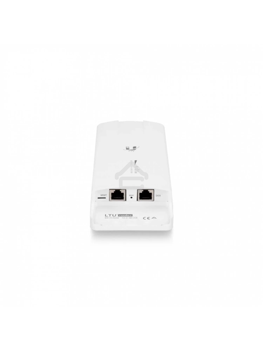 Базовая станция для радиосети Ubiquiti LTU-Rocket-EU, 5 ГГц, PtMP, MIMO 2х2, 29 дБм, 2x RP-SMA, GPS Sync