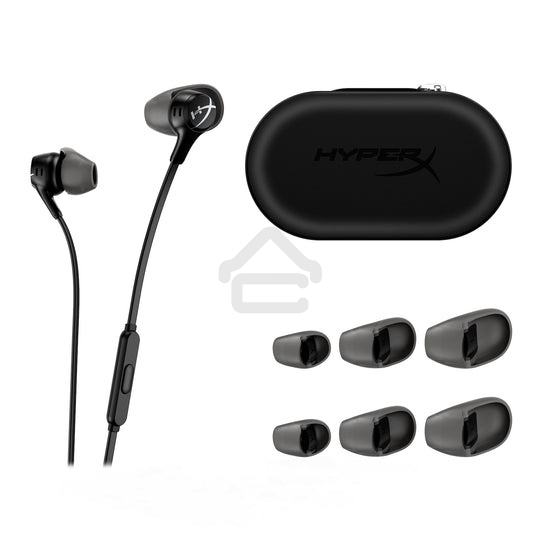 Проводные наушники HyperX Cloud Earbuds II черный