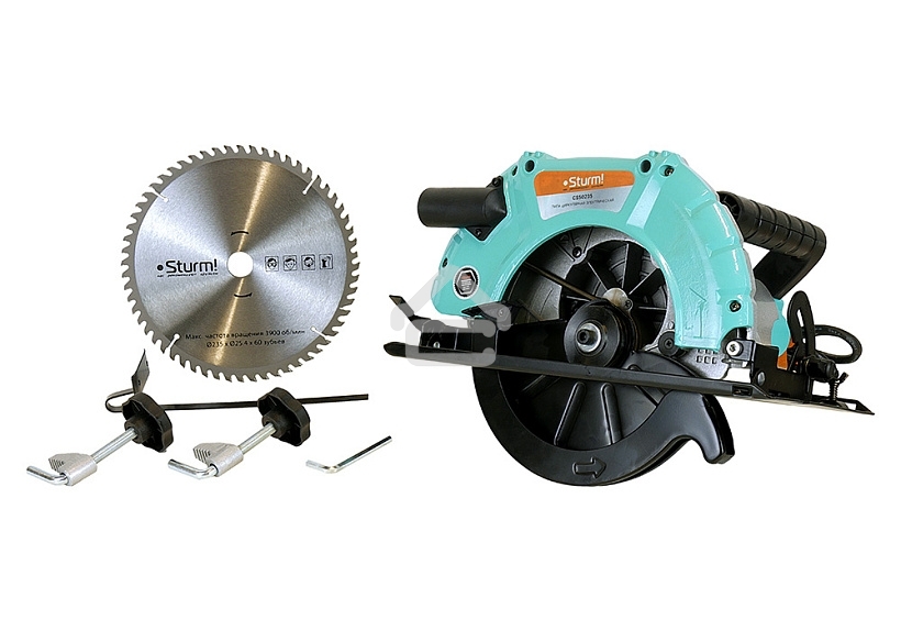 Циркулярная пила (дисковая) Sturm! CS50235 2300Вт (ручная) D диска.:235мм