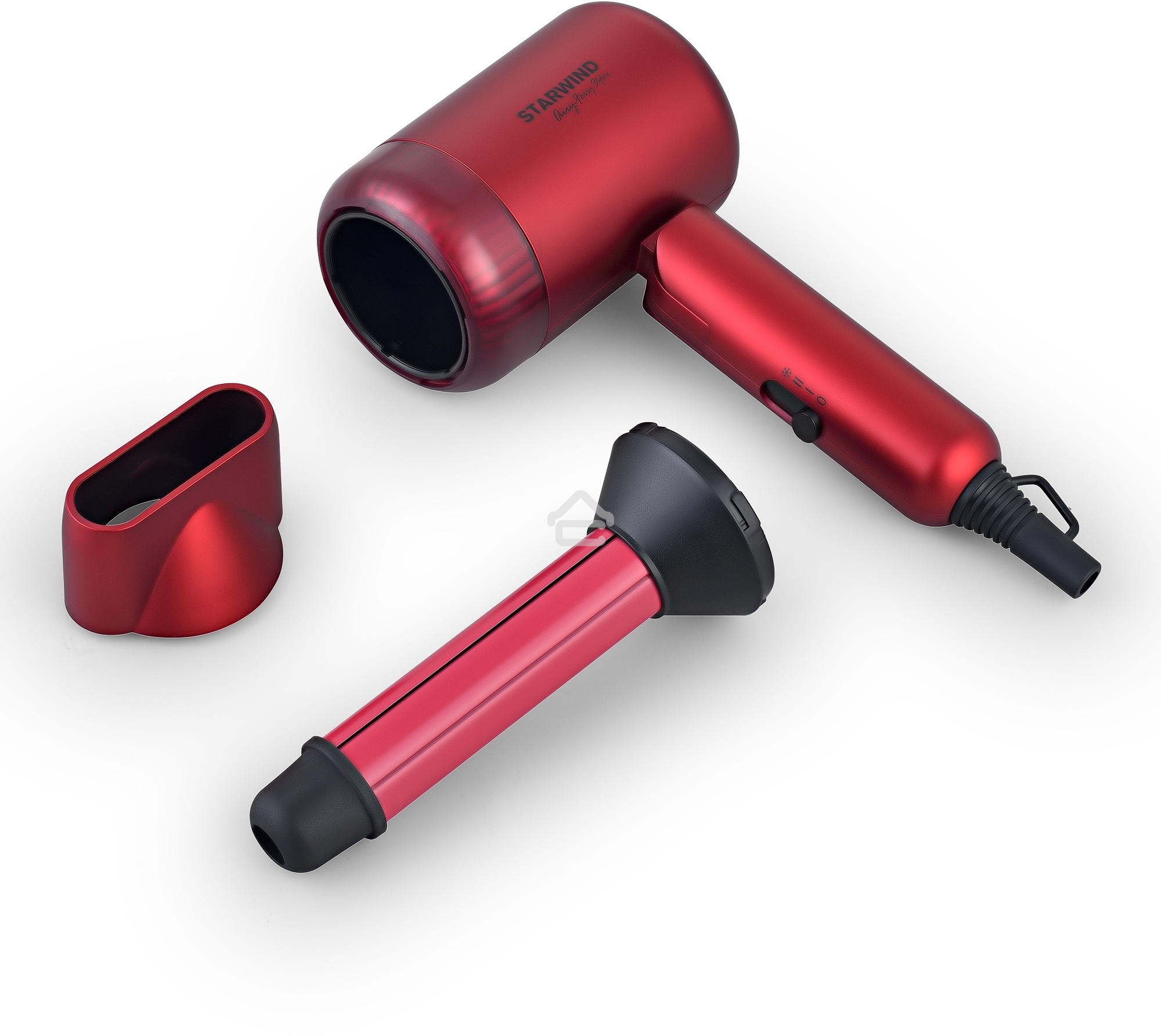 Фен Starwind SHD 6060 1600Вт красный